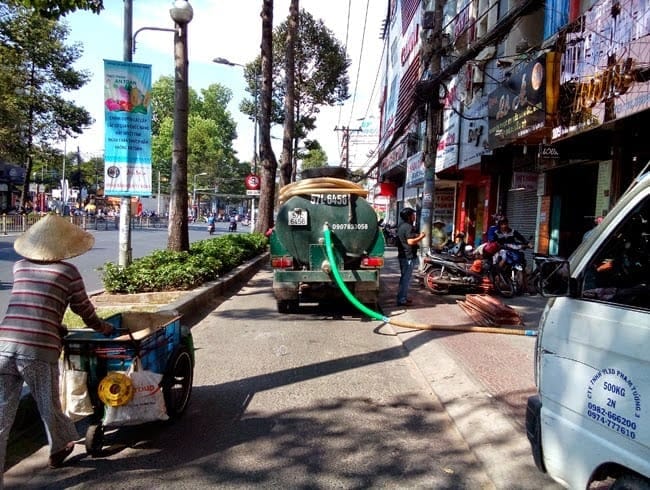 Vấn đề lưu lượng nước