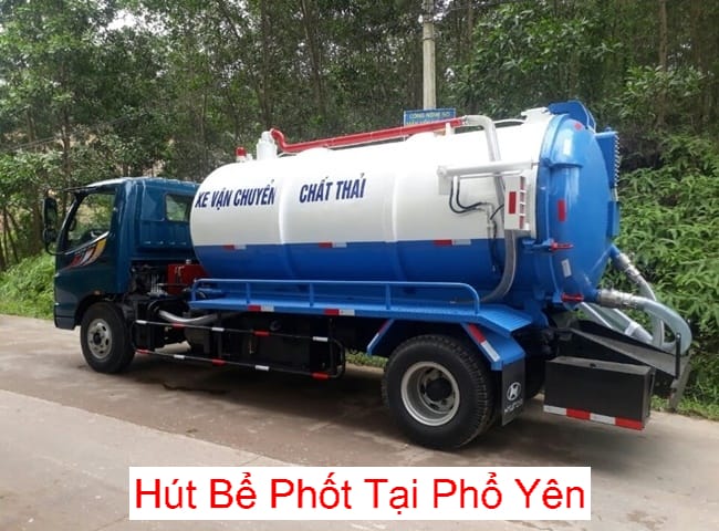 Công ty hút bể phốt chuyên nghiệp Phổ Yên Công ty hút bể phốt chuyên nghiệp Phổ Yên