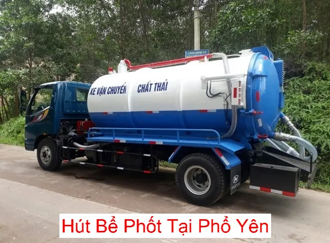 Công ty hút bể phốt chuyên nghiệp Phổ Yên Công ty hút bể phốt chuyên nghiệp Phổ Yên