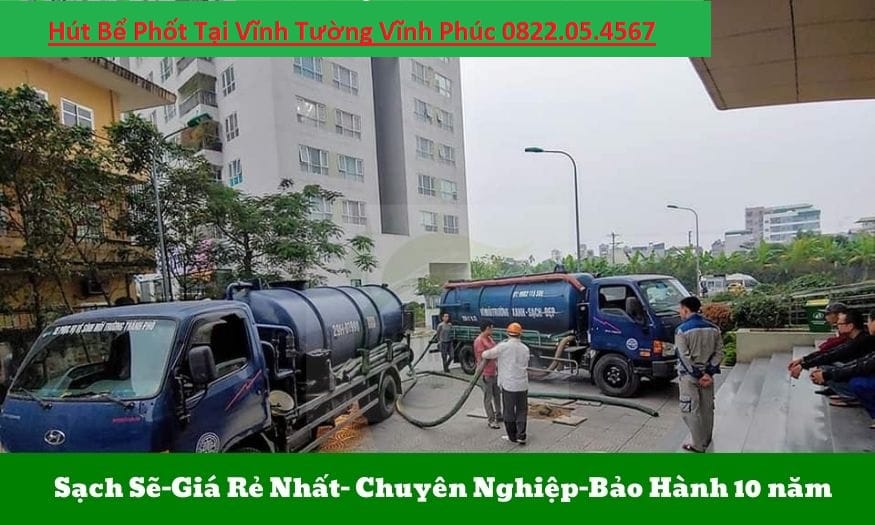 Hút Bể Phốt Vĩnh Tường Hút Bể Phốt Vĩnh Tường