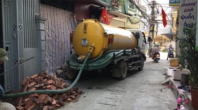 Hút bể phốt thông tắc thái nguyên