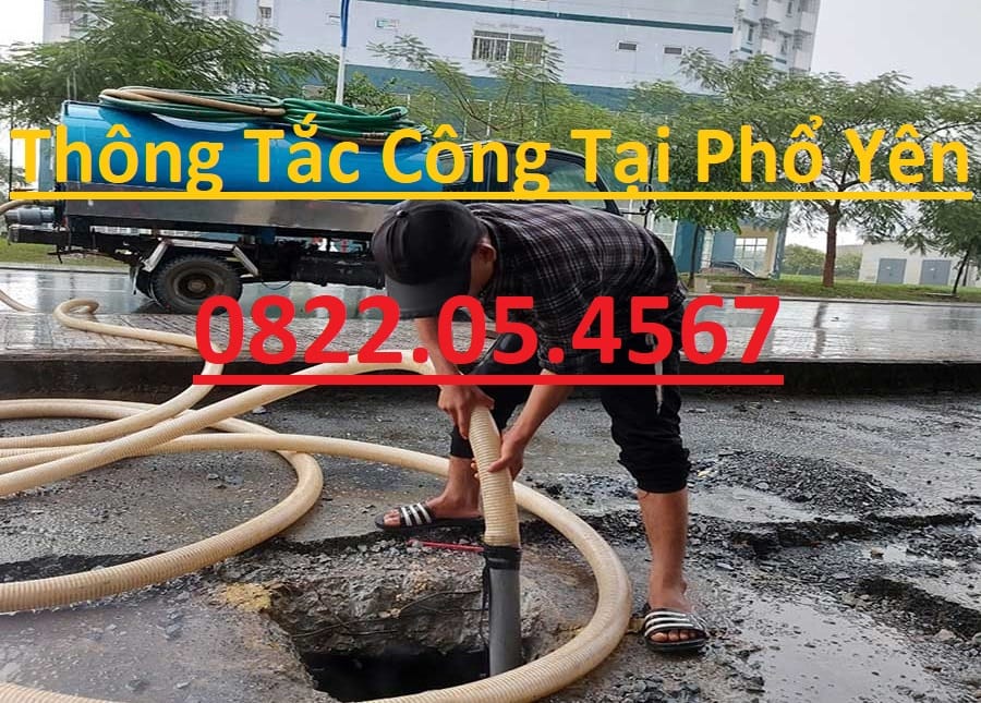 Thông Tắc Cống Tại Phổ Yên – Thái Nguyên Thông Tắc Cống Tại Phổ Yên – Thái Nguyên
