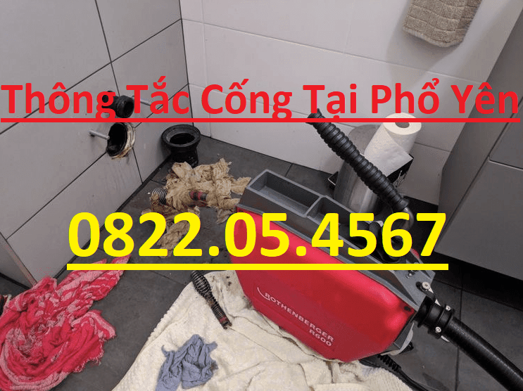 Thông Tắc Cống Tại Phổ Yên Thông Tắc Cống Tại Phổ Yên