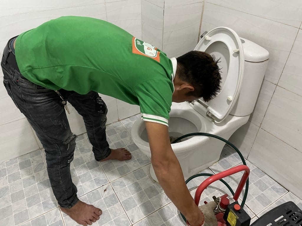 hút bể phốt tại Đạo Đức 