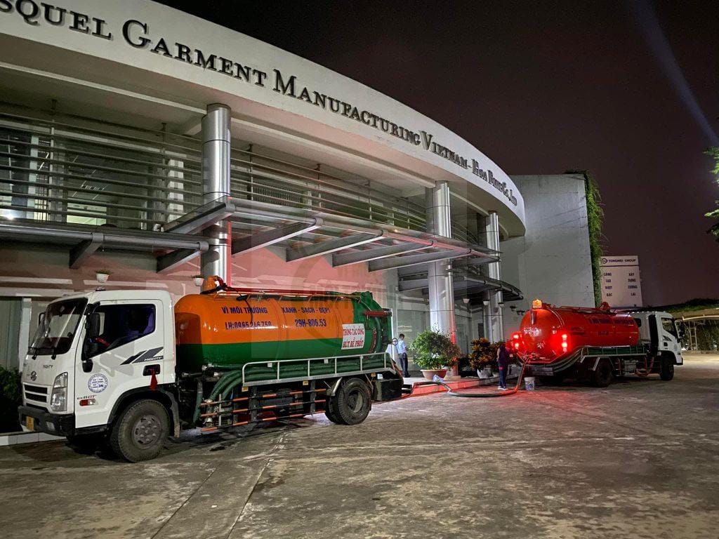 hút bể phốt tại Đạo Đức 