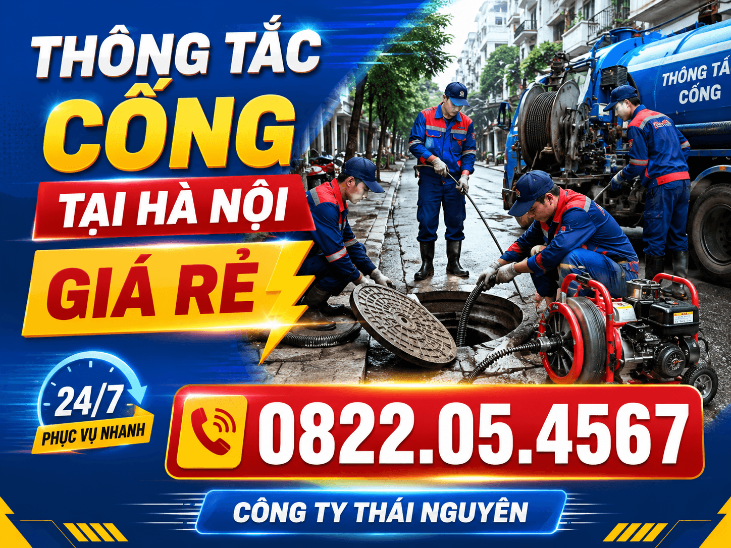 Thông Tắc Cống Hà Nội