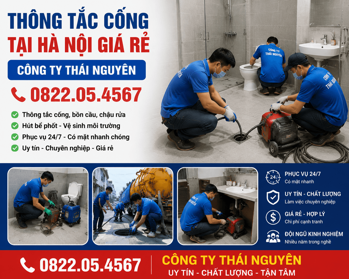 Thông Tắc Cống Tại Hà Nội