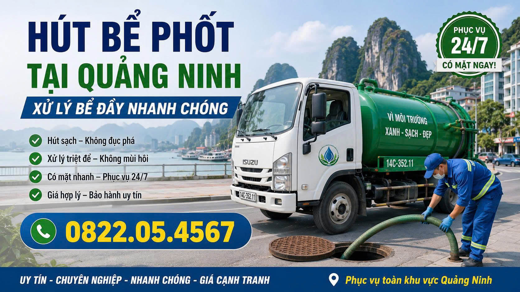 Hút Bể Phốt Quảng Ninh
