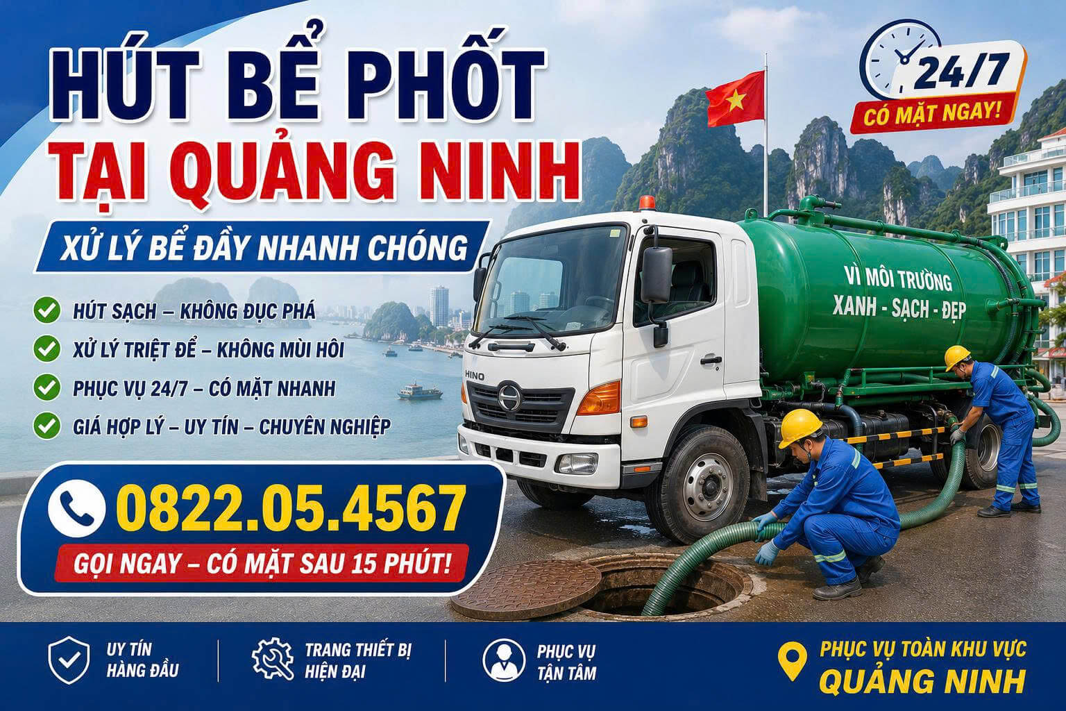 Hút Bể Phốt Tại Quảng Ninh